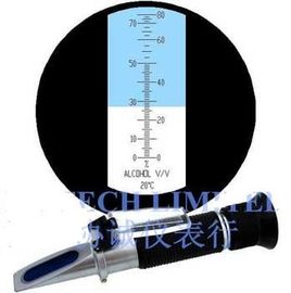 China 0 to 80 PCT volume Alcohol Refractometer supplier