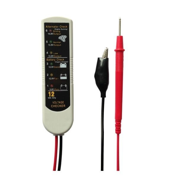 AE350 LED Indicators Voltage Of Battery And Alternator Checker