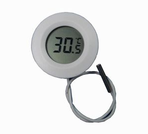 China Mini Round Panel Digital Thermometer supplier