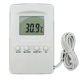 China Alarm Indoor &amp;outdoor LCD Max/min Digital Thermometer TL8027 supplier