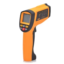 China GM1651 Non Contact -30°C to 1650°C USB Recall Industrial Infrared Thermometer Yellow+Black supplier