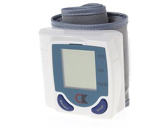 China Digital Wrist Blood Pressure Monitor &amp; Heart Beat Meter supplier