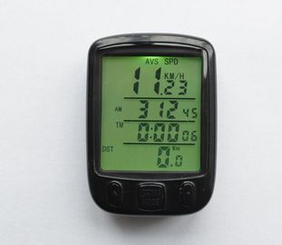 China 25 Functions Waterproof LCD Backlight Bicycle Computer Odometer Speedometer supplier