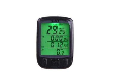 China 28 Function Waterproof LCD Backlight Wireless Bicycle Computer Odometer Speedometer supplier