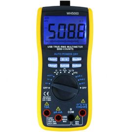 China WH5000 USB True-RMS Multimeter supplier