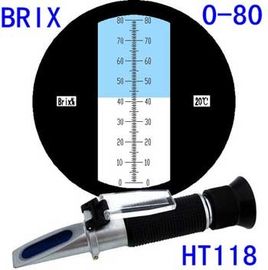 China 0 to 80 PCT Brix Refractometer supplier