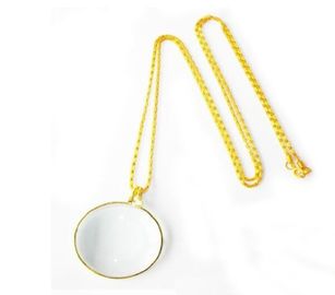 China MG12092 Decorative Monocle Necklace Magnifier supplier