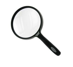 China Soft Handle 130mm 2.5X Magnifier Loupe supplier
