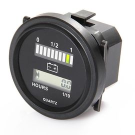 China Universal 12/24V, 36V, 48V and 72V Hour Meter and Battery Indicator supplier