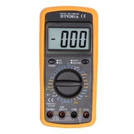 China DT9208A (CE) Large LCD Screen Digital Multimeter supplier