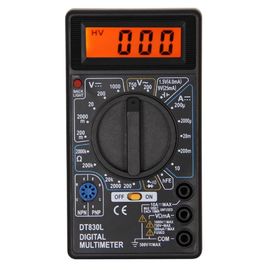 China DT830L Small Popular Multimeter With Backlight supplier