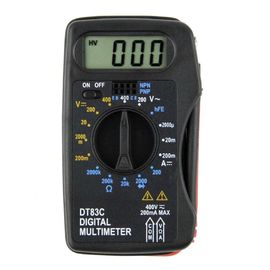 China DT83C Extra Thin Pocket-Size Digital  Multimeter With Test Lead Inside Meter supplier