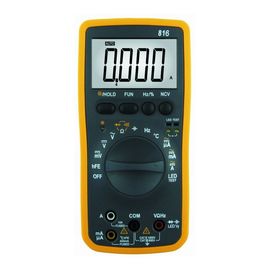 China WH816 Large LCD Screen Full Protection Design White Backlight Digital Multimeter supplier