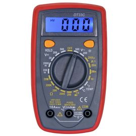 China DT33C Data Hold Small Multimeter With Blue Backlight supplier