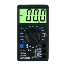 China DT700B(CE) Double Fuses Large LCD Disply Screen Digital Multimeter For Beginner supplier