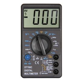 China DT700C Large LCD Disply Screen Digital Multimeter With Temperature Test Function For Beginner supplier