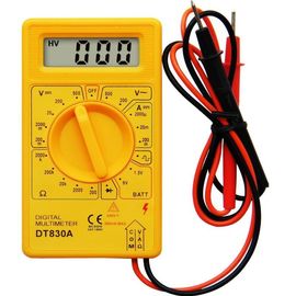 China DT830A CE(CAT I) Popular Small Digital Multimeter 50Hz Square Wave Output  For Beginner supplier