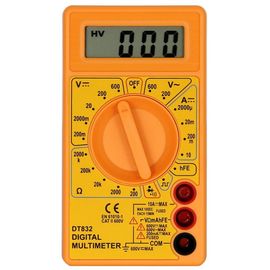 China DT832 CE(CAT II) Small Multimeter With Double Fuse For Beginners supplier
