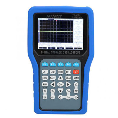 China JDS3072E 100-240V 2-Channel 70MHz 500MSa/S TFT LCD Display Handheld Digital Storage Oscilloscope supplier