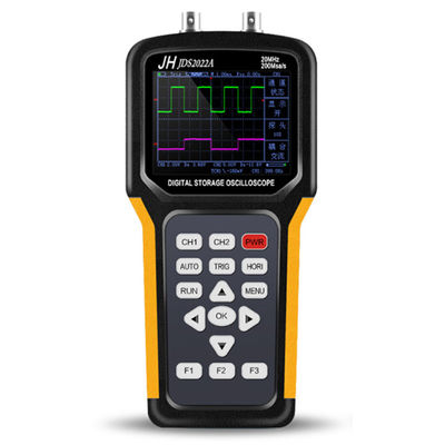 China JDS2022A 100-240V 2-Channel 20MHz 200MSa/S TFT LCD Display Handheld Digital Storage Oscilloscope supplier