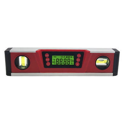 China DL136 High Precision 10 Inch LCD Display Digital Aluminum Electronic Spirit Level With Magnet supplier