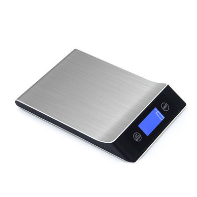 China 10kg/1g Electronic Kitchen Scale Digital Food Scale Stainless Steel Weighing Scale LCD High Precision Measuring Tools supplier