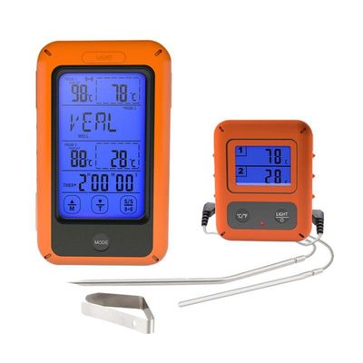 China TS-TP20 Wireless Digital Cooking Thermometer With Dual Probe Kitchen Food Meat Baking Thermograph For Smoker Grill BBQ supplier