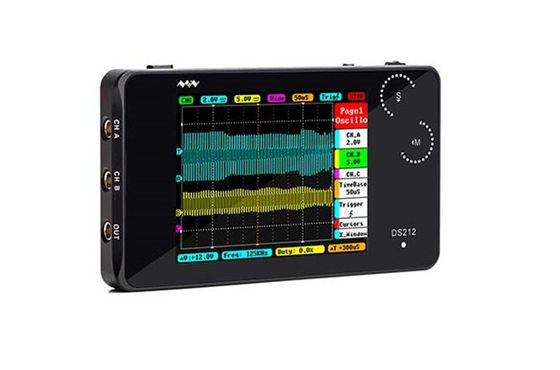 China DS212 Mini DSO 10MSa/s 1MHZ 2 Channel Handheld Portable Digital Storage Oscilloscope supplier