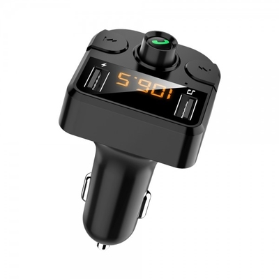 China BT36B  MP3 Music Player FM Transmitter Phone Hands-Free dual uSB Expansion Fast Charging Car Charger supplier