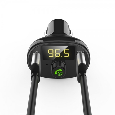 China BT23 New Car Charger Mp3 Music Player Car Cigarette Lighter FM Transmitter Car Hands-Free Call supplier