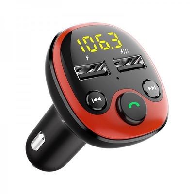 China BT21B Car Charger MP3 Music U Disk Phone Hands-Free Player FM Transmitter supplier