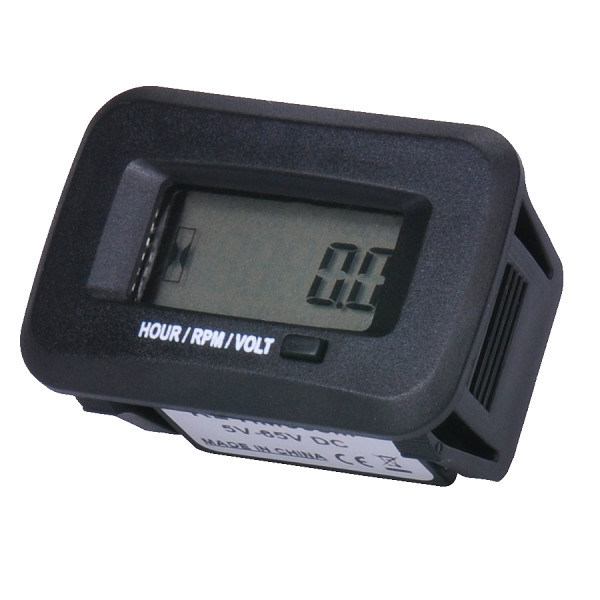 RacingPowerSports Digital Hour Meter & Tachometer Combo – Multifunction Gauge