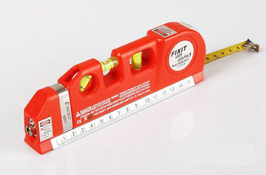 LV-03 8FT Multipurpose  Horizon Vertical Laser Level Meter Measure Tape Aligner Bubbles Ruler supplier