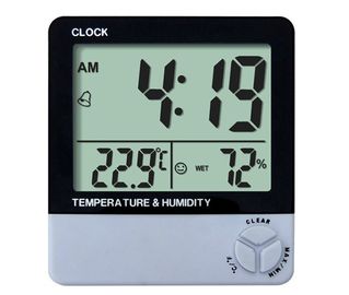 HTC-1 Temperature and Humidity Meter Clock supplier