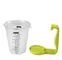 1kg/1g Digital LCD display Water/Milk Measuring Cup With Green Handle supplier