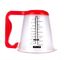1kg/1g Digital LCD display Water/Milk Measuring Cup With Red Handle supplier