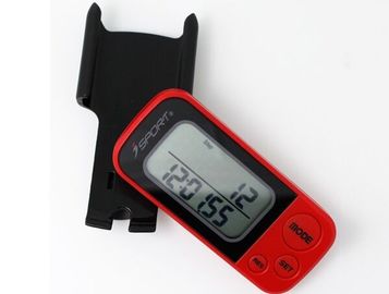 PD-7006 3D Sensor Pedometer Walking 3D Pedometer Fitness Calorie Monitor Red+Black supplier