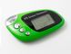 Green Pocket USB 3D Sensor Pedometer supplier