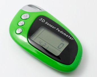 Green Pocket USB 3D Sensor Pedometer supplier