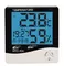 HTC-8A LCD display temperature and humidity meter clock supplier
