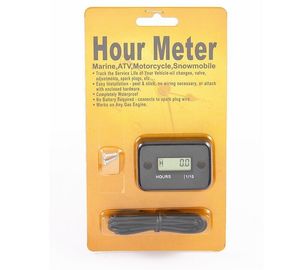 HM006A IP68 Waterproof Digital Inductive Gasoline Hour Meter for Paramotors, Microlights, Marine Engines supplier