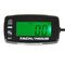 HM032R Green Backlight Digital Re-settable Inductive Tach Hour Meter  For Motorcycle ATV Snowmobile Generator Mower supplier