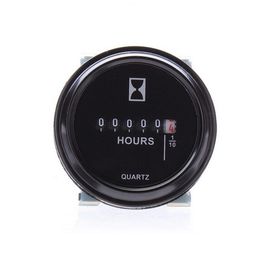 HM009 LCD Display Round Mechanical Hour Meter For Boat, Auto, ATV, UTV, Snowmobile, Lawn Tractors supplier