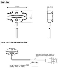 DC 12 Volt Battery Charge Indicator  for Electrical Bicycle supplier