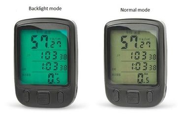 Waterproof LCD Backlight Wired digital Bicycle Computer supplier