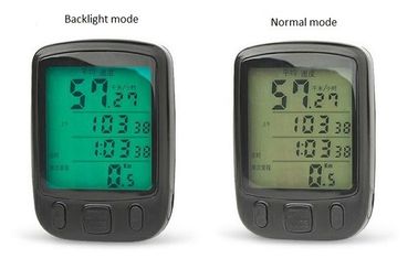 Waterproof LCD Backlight Wired digital Bicycle Computer supplier