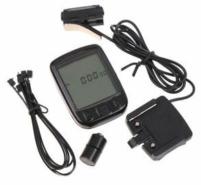 Waterproof LCD Backlight Wired digital Bicycle Computer supplier