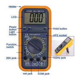 VC9807 Large LCD Screen Digital Multimeter supplier