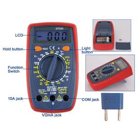 DT33A Small Multimeter With Blue Backlight supplier