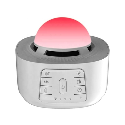 CS7  Portable Baby White Noise Machine 18 Soothing With Warm Light Color Projection White Noise machine supplier